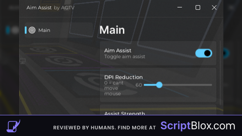 Universale Aim assist script Keyless