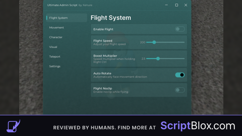 ultimate admin script