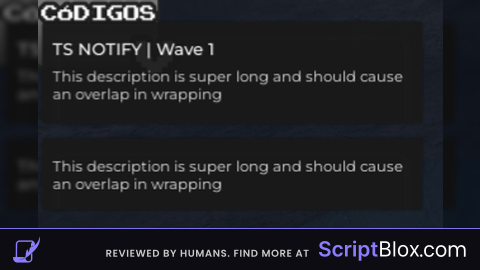 Ts Notify Notification System