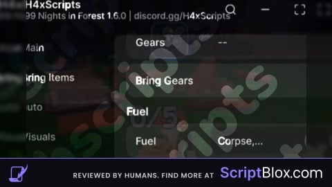 H4x Script 99 night the forest
