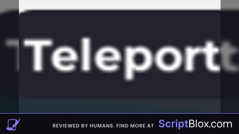 Simple teleport gui (added cframe)