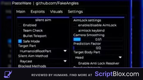 Universal silent aim for mobile