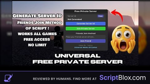 Free Private Server Universal Joshzz