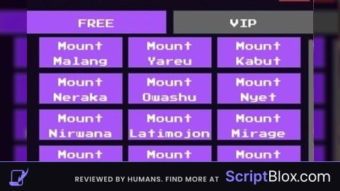 All Mount Roblox