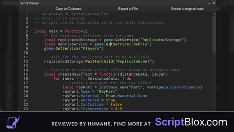 Dex Script Viewer FIXED