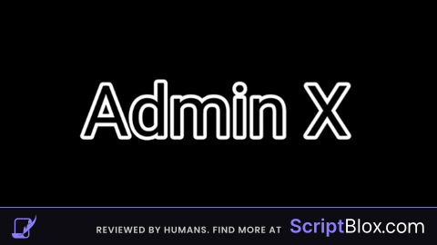 Admin X