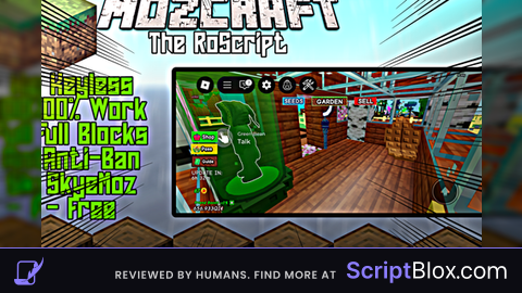 MozCraft RoScripts New Script Beta 100 Keyless