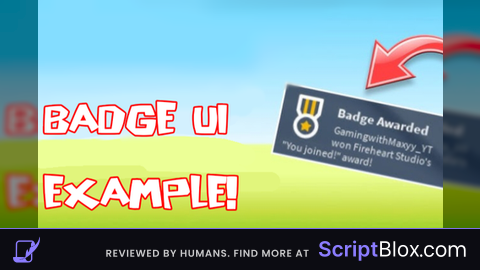 Badge UI Example