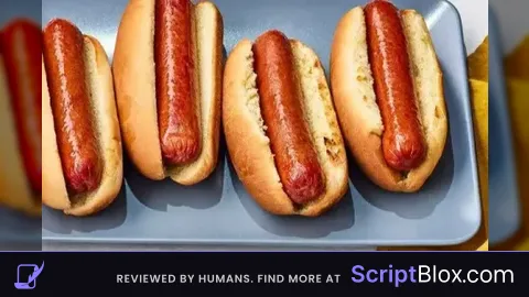 Hotdog Roast Button
