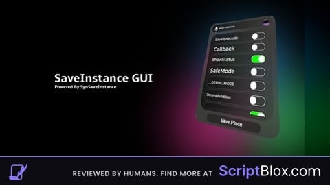 [BETA] SaveInstance Gui