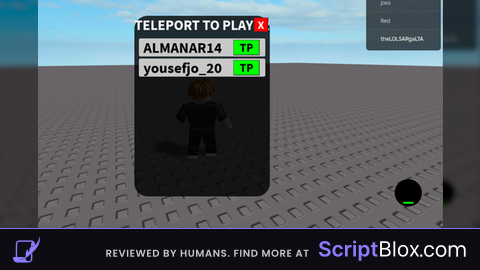 TELEPORT TO PLAYER