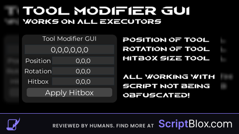 Tool modifier GUI