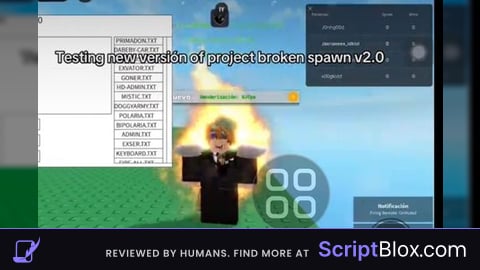 Project broken spawn update