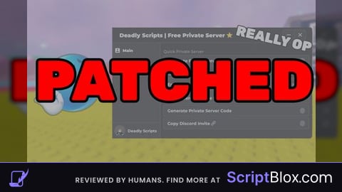 Free Private Server Script Patched
