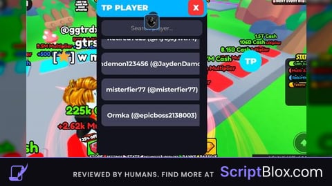 Tp Player Script  Made by Grok Ai