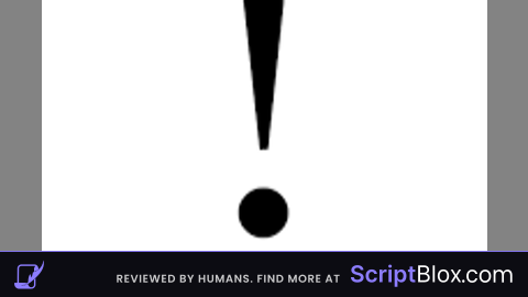 Exclamation Mark Gui V3 5
