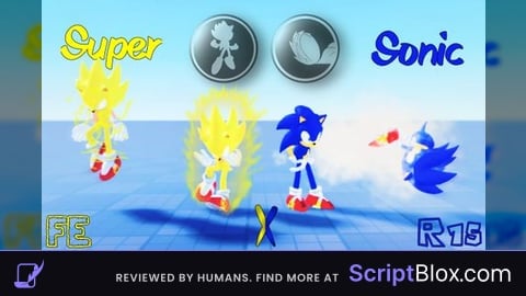 FE R15 Sonic The Hedgehog x Super Sonic