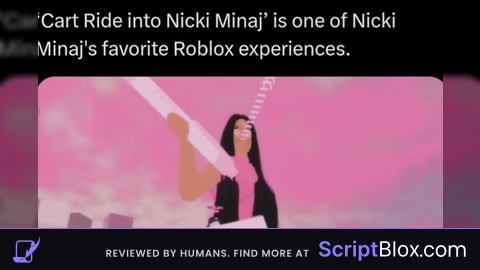 Nicki Minaj FE catwalk animation