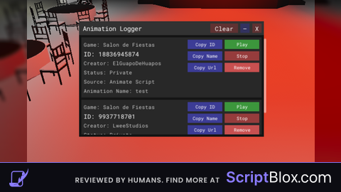ANIMATION LOGGER by Irfannnnn