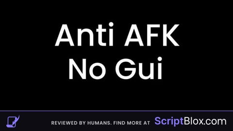 Anti AFK No Gui
