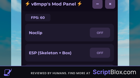 v8mpps Mod Panel