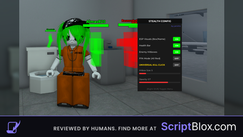 Universal Hub Script  Esp Hitbox no ban V3