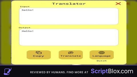 Simple translator