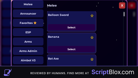 Arsenal script V3 arm changer and melee changer chatgpt