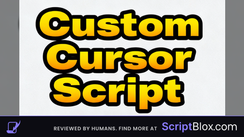 Custom cursor for mobilador