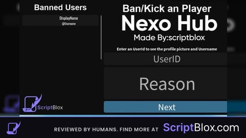 Nexo Hub Ban Player