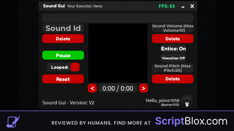 Sound Gui