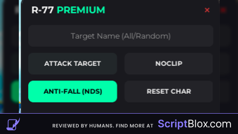 R 77  Premium Fling gui