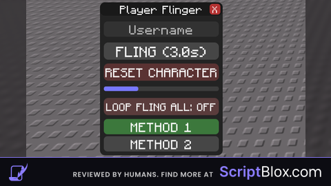 Player Flinger 2 Methods