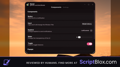 Modal UI Library