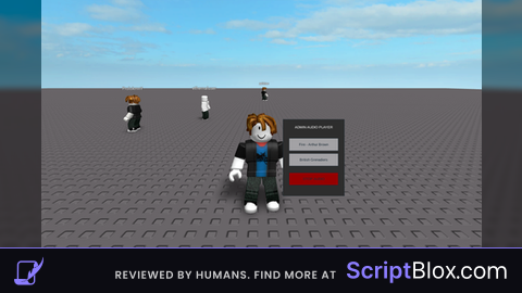 Admin Audio Player by me