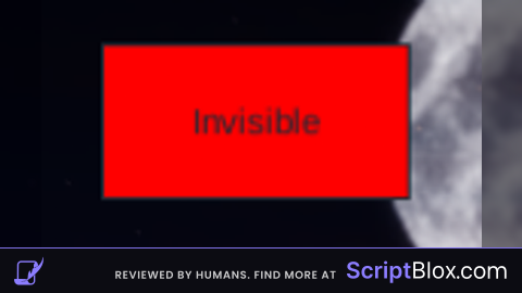 Be Invisible UNIVERSAL