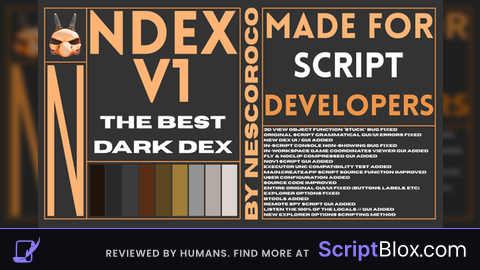 NDex V1 Dark Dex