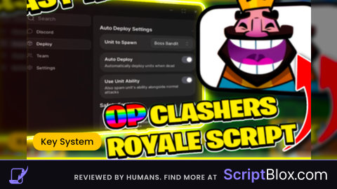 Clashers Royale Script KEYLESS