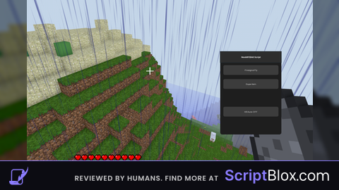 Script For FAKE Minecraft Alpha (PC Only)