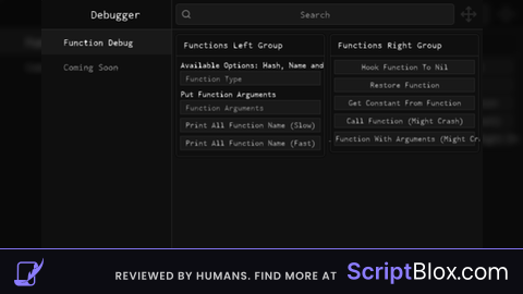 Roblox Function Spy More Coming Soon Testing