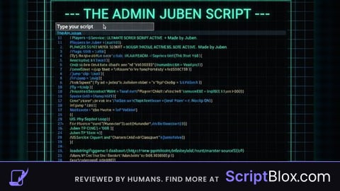 TheJubenAdmin script
