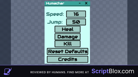 Humachar Humanoid Character Changer Tool