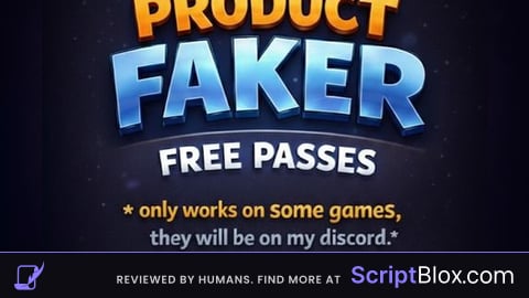 UNIVERSAL PRODUCT FAKER FREE PASSES