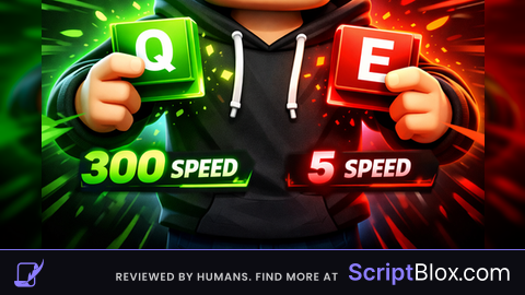 Speed Script Q Fast E slow