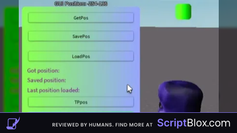 GUI Position tool FIXED