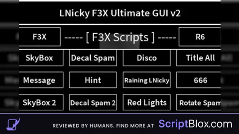LNicky F3X Ultimate gui