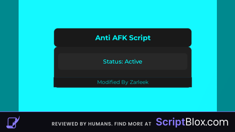 Zars Modified Antiafk Script