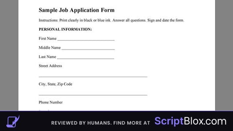 Troll Script I Job Application