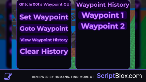 Gl1tchr00ts Waypoint GUI