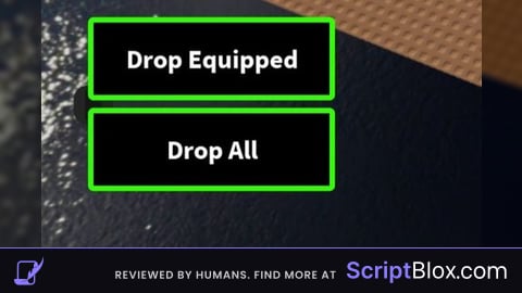 drop items script